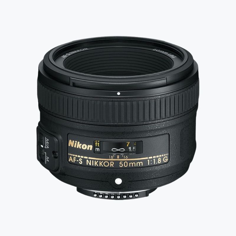 Lente Nikon AF-S 50mm f/1.8G, abertura grande para Nikon F