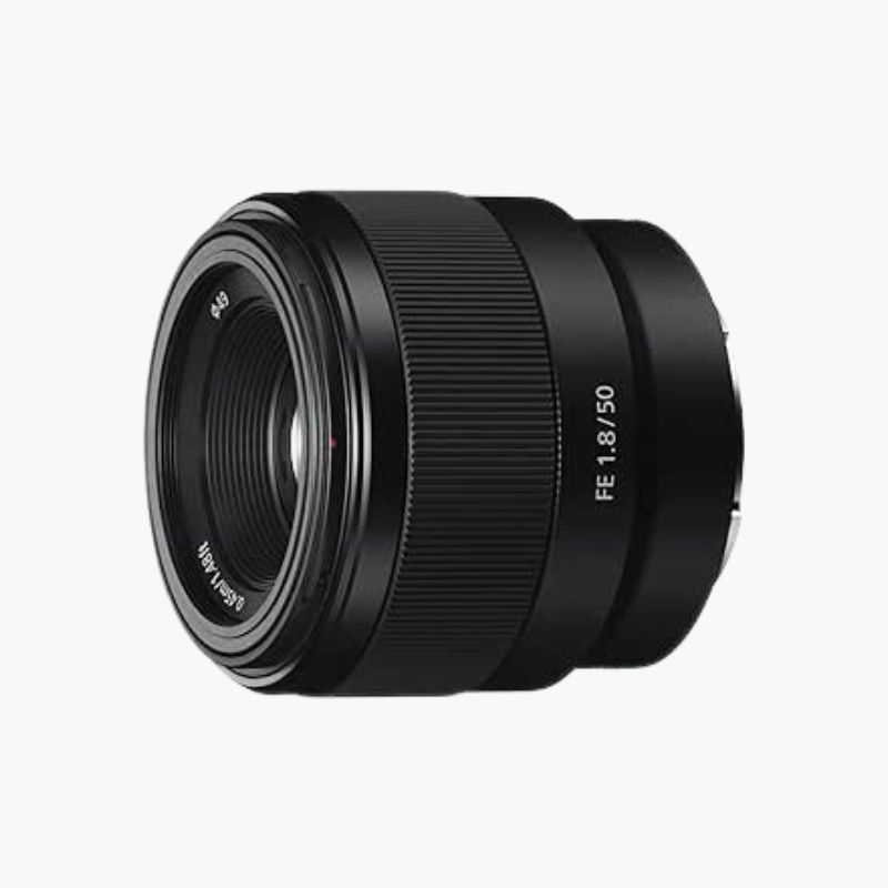 Lente Sony FE 50mm f/1.8 SEL50F18F, abertura grande para Sony E