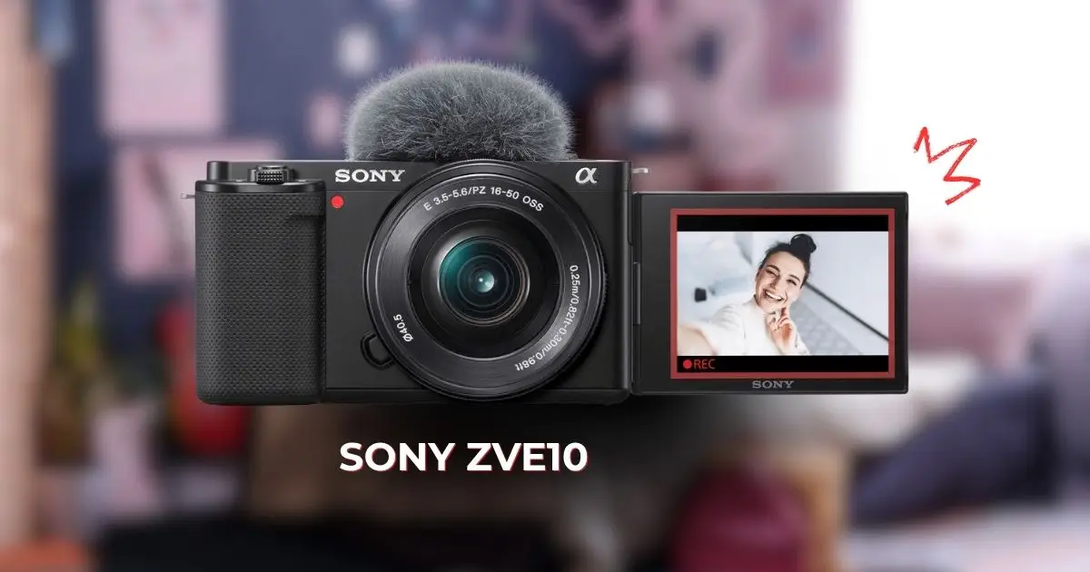 Sony ZV-E10 câmera para vlogs e criação de conteúdo