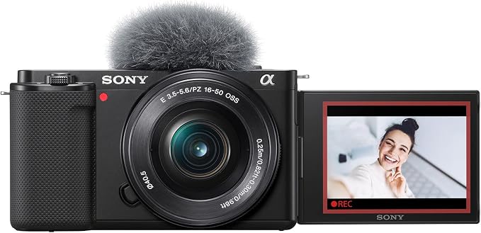 Câmera Sony ZV-E10 II com lente intercambiável para criação de conteúdo